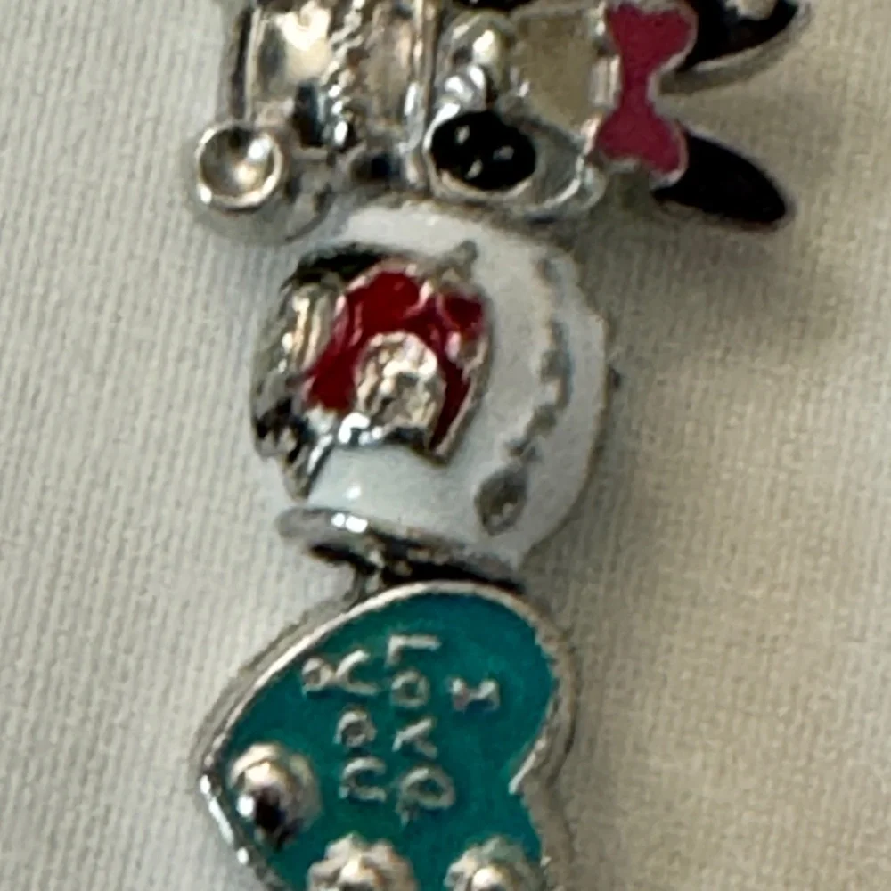 Silver Charm Bracelet for tweens